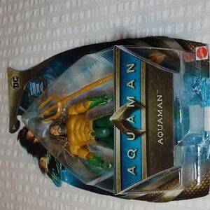 New Sealed 2018 DC/Mattel Aquaman Figurine